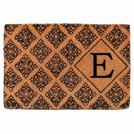 Calloway Mills Monogram Door Mat, Black, Natural, 24 in W x 36 in L 103332436E